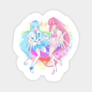 Cure Marine & Cure Blossom Sticker